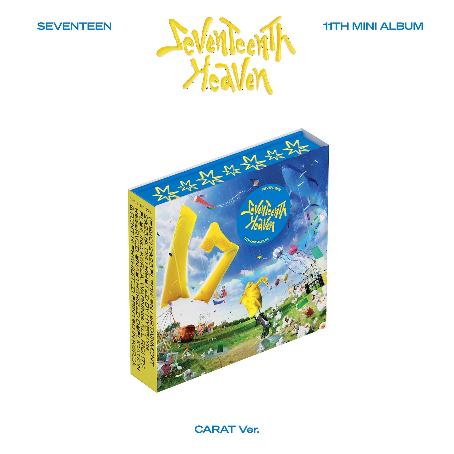 SEVENTTEN 11th  Mini Album [SEVENTEENTH HEAVEN] Carat Ver.